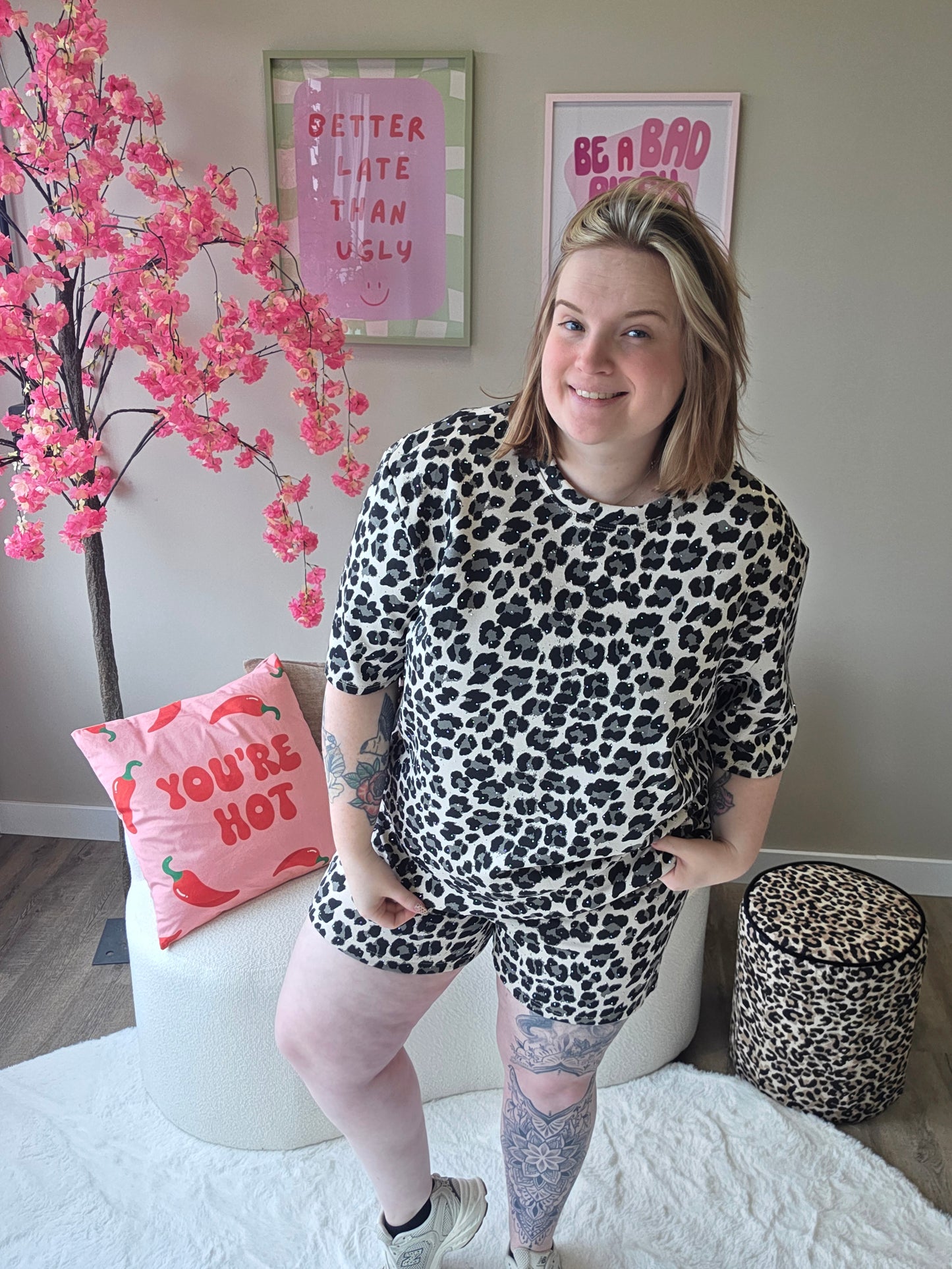Panter Rhinestone Set (In 3 kleuren)