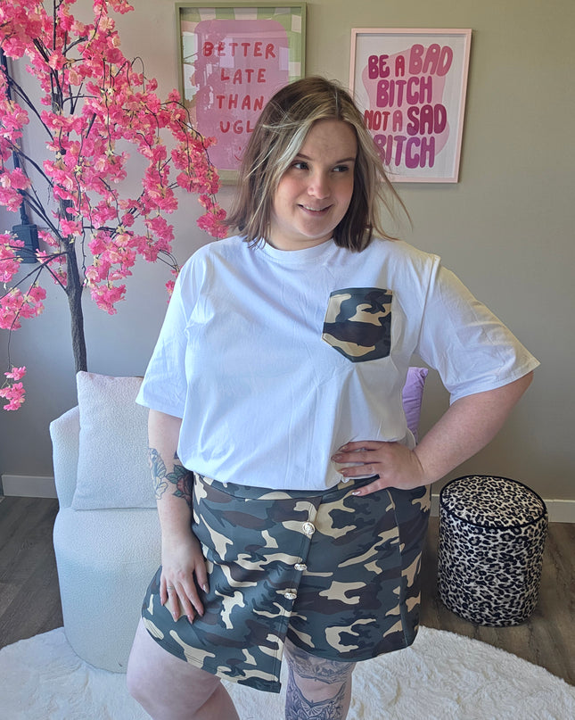 Camo Skort Set