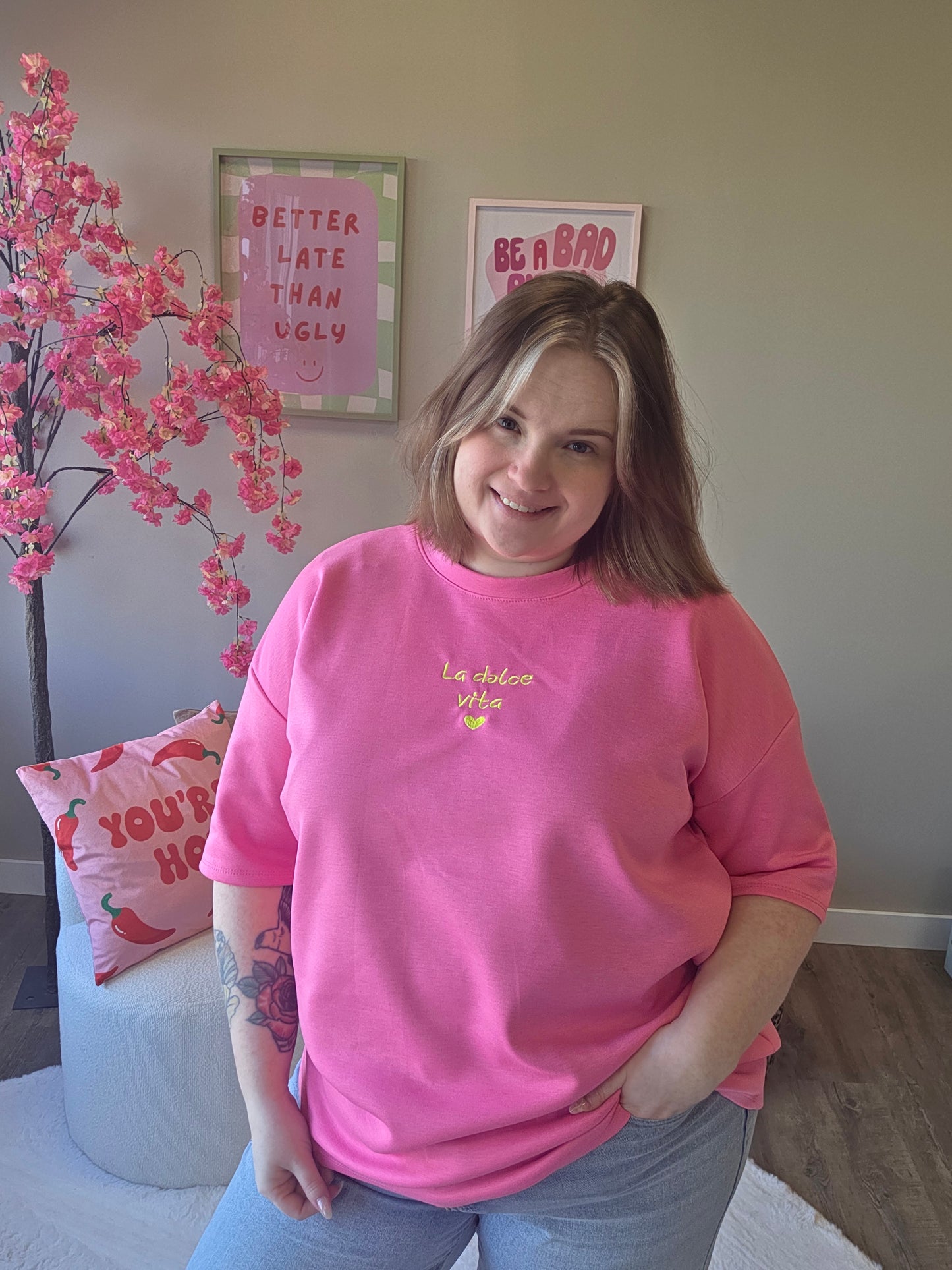 La Dolce Vita Tee's (In 3 kleuren)