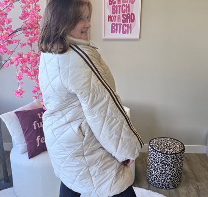 Lange Sporty Puffer (In 3 kleuren)