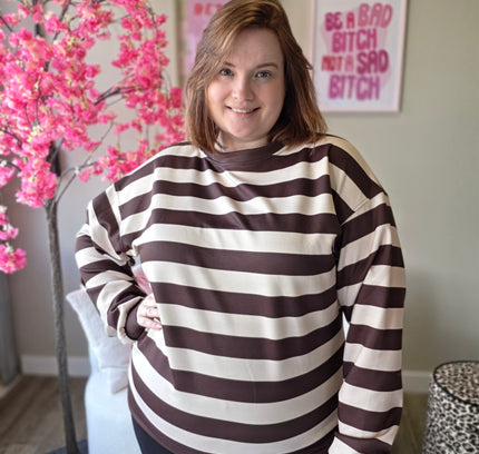 Streep truien (In 4 kleuren)