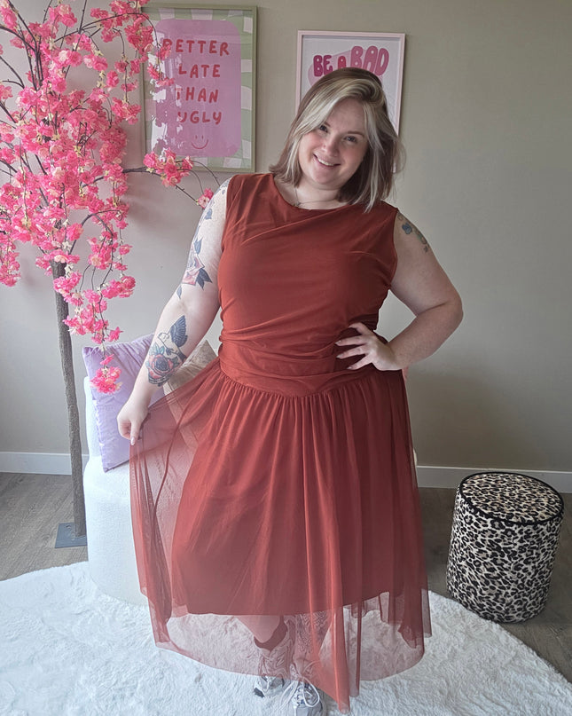 Mesh Dress (In 4 kleuren)