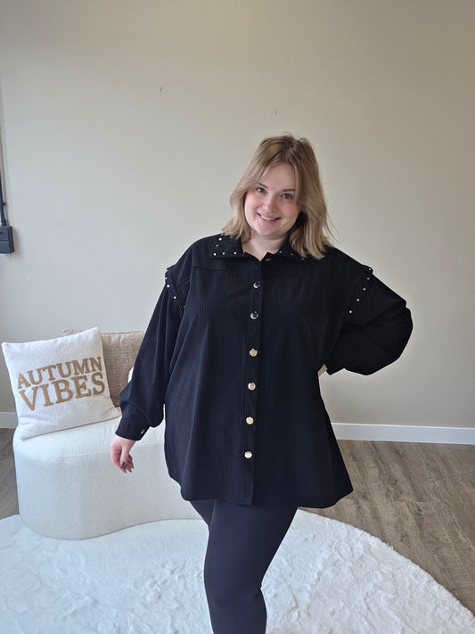 Studs Blouse (In 3 kleuren)