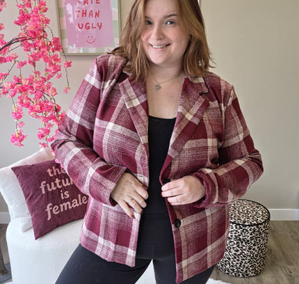 Ruit Blazers (In 3 kleuren)