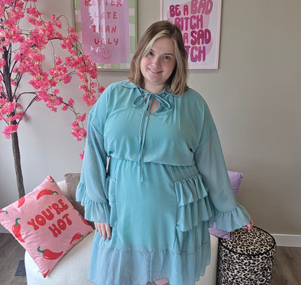 Ruffle Dress (In 3 kleuren)