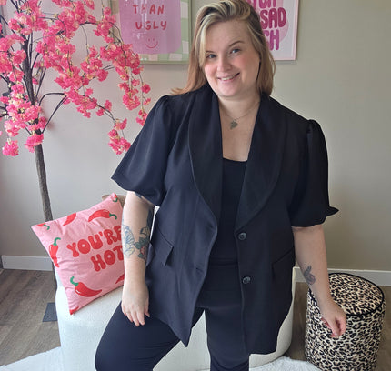 Blazer Met Pofmouw (In 3 kleuren)