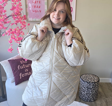 Lange Sporty Puffer (In 3 kleuren)