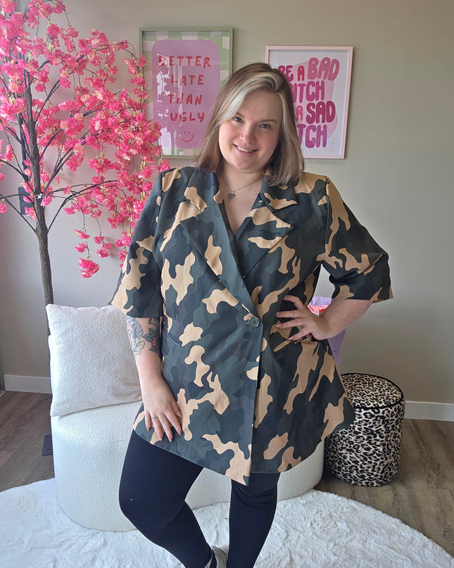 Nikki Camo Blazers (In 2 kleuren)