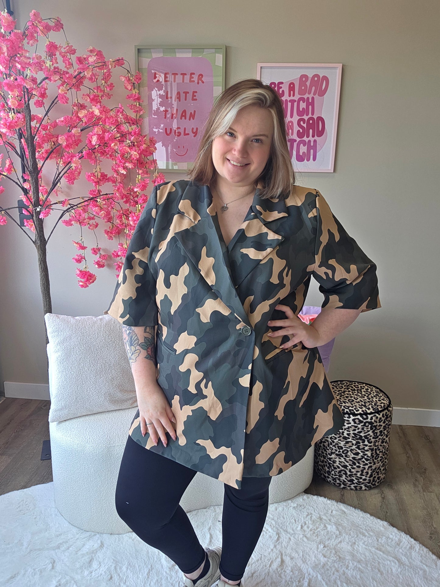 Nikki Camo Blazers (In 2 kleuren)