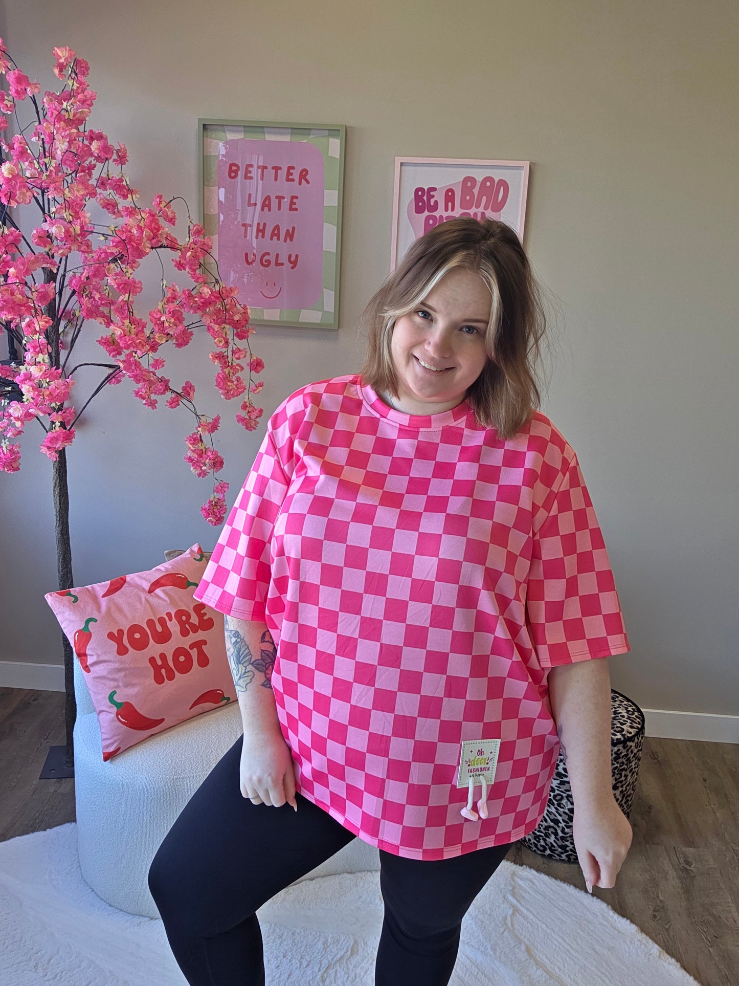 Blokjes Tee's (In 3 kleuren)