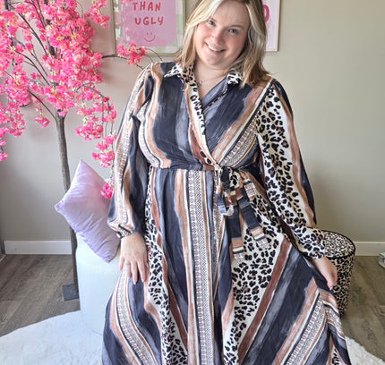 Wild Dream Wrap Dress (In 4 kleuren)