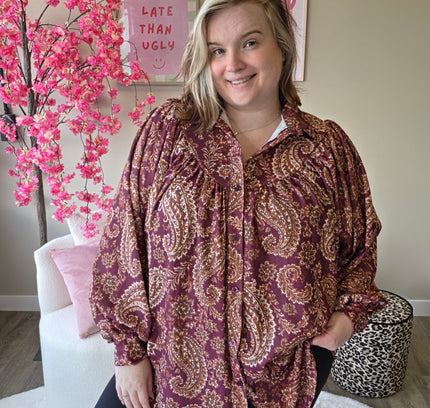Mindy Paisley Print (In 4 kleuren)