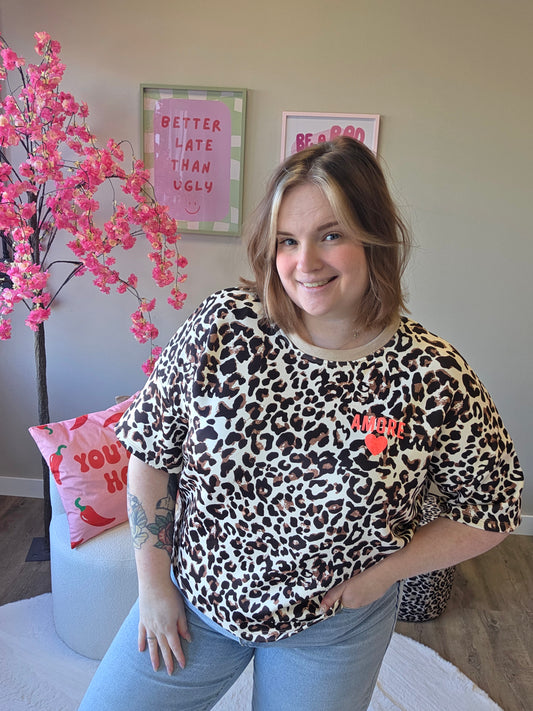 Leopard MOOIJ Tee's (In 3 kleuren)