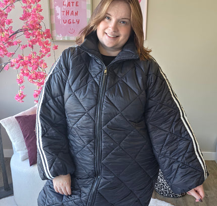 Lange Sporty Puffer (In 3 kleuren)