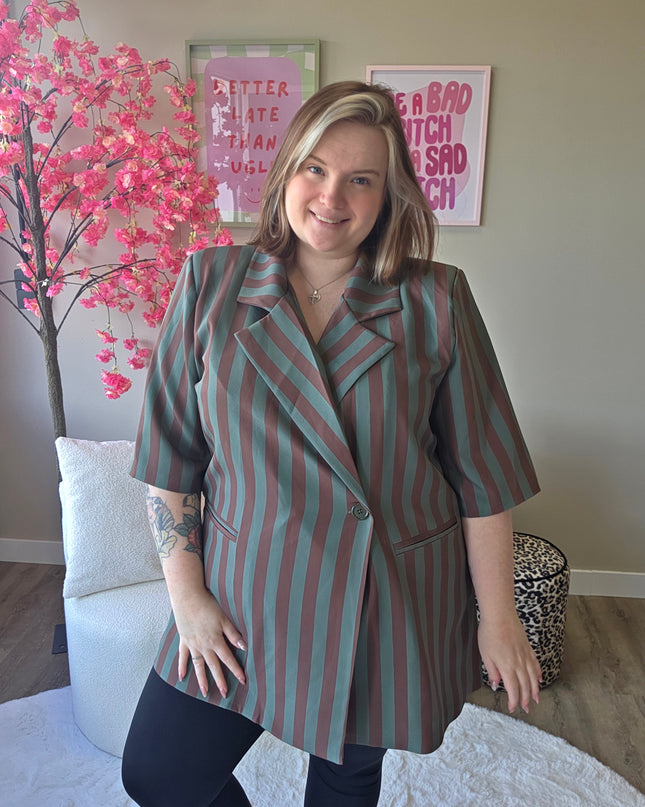 Nikki Stripe Blazer (In 2 kleuren)