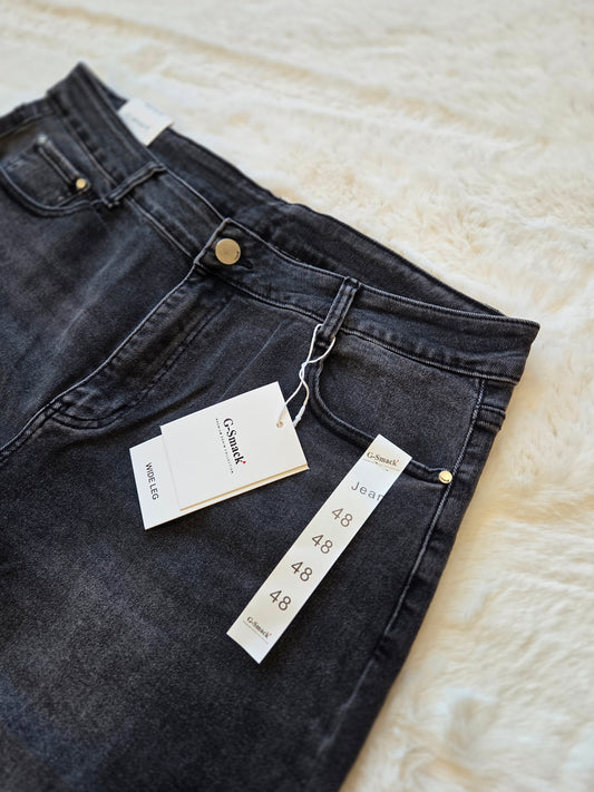 G-Smack Wideleg Jeans Gray | SM2101-3