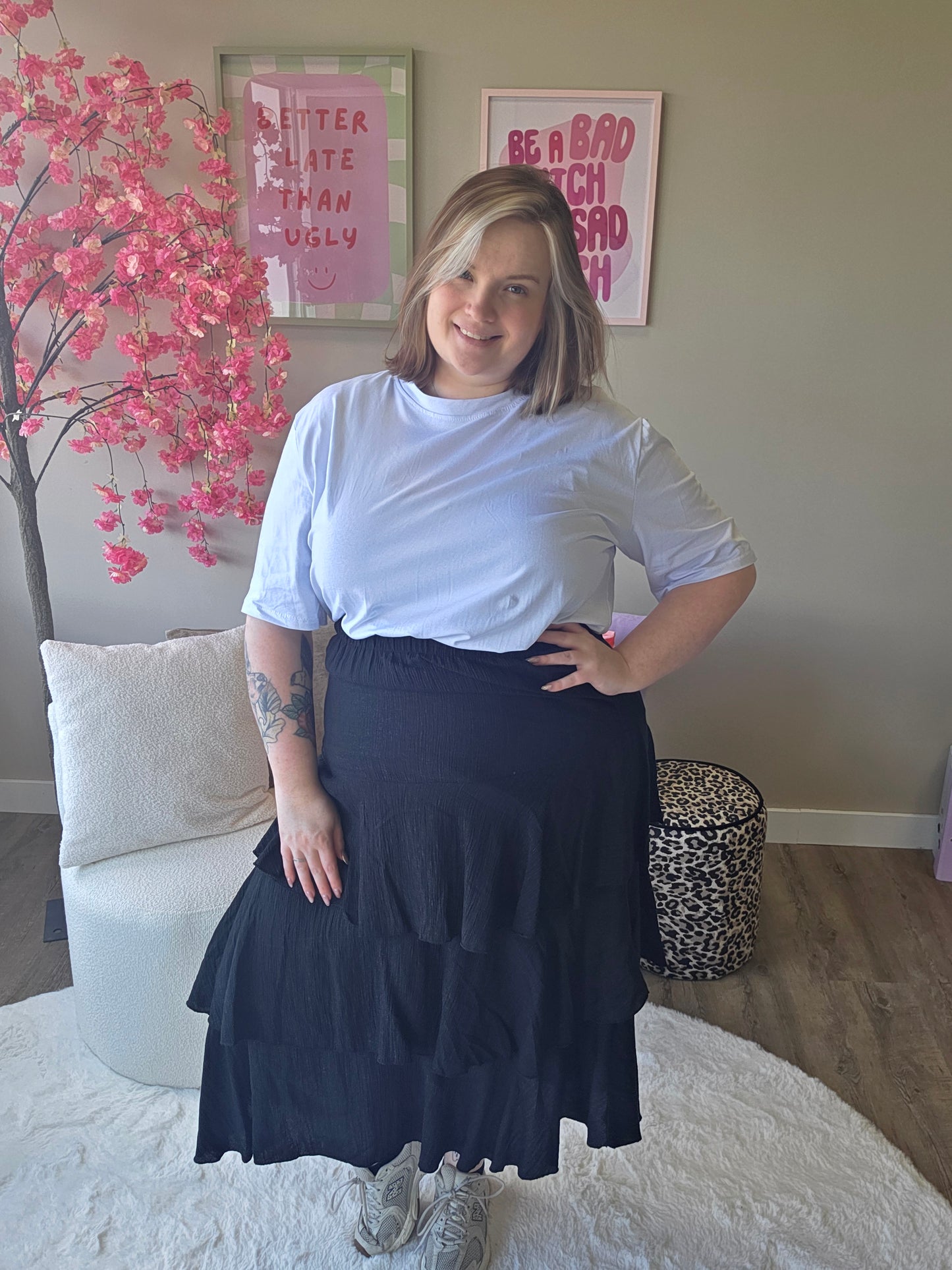Shimmer Rok (In 4 kleuren)