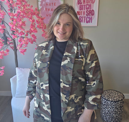 Camo Blazer