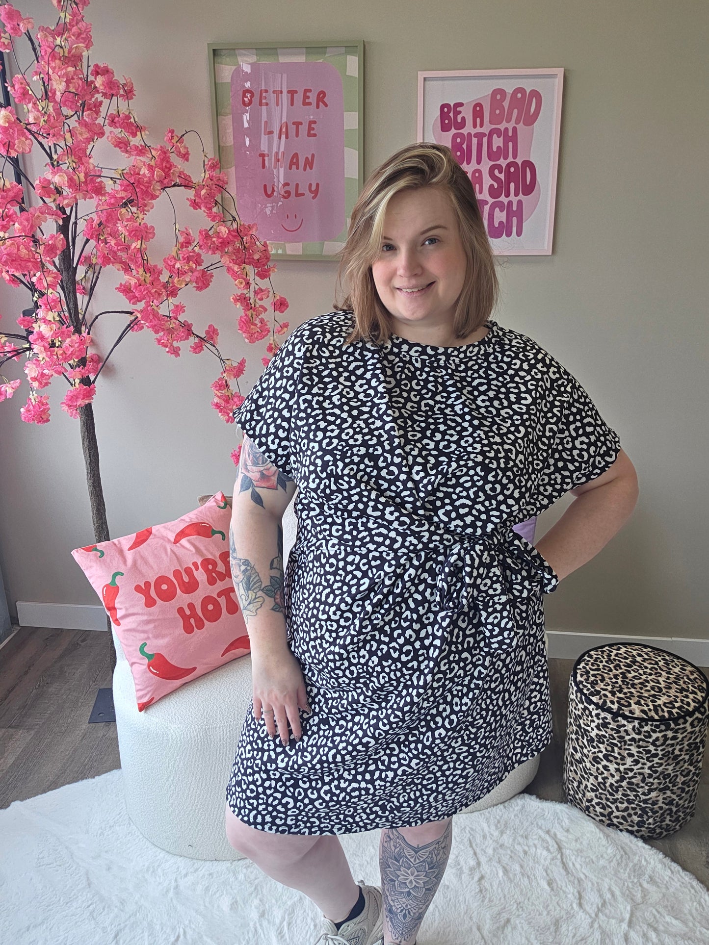 Panter Knoopjurk  (In 5 kleuren)