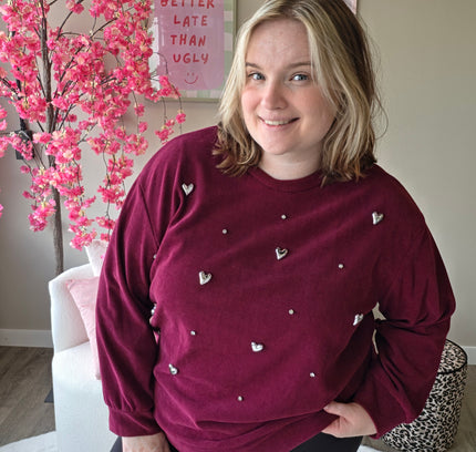 Hartjes Steentjes Trui (In 4 kleuren)