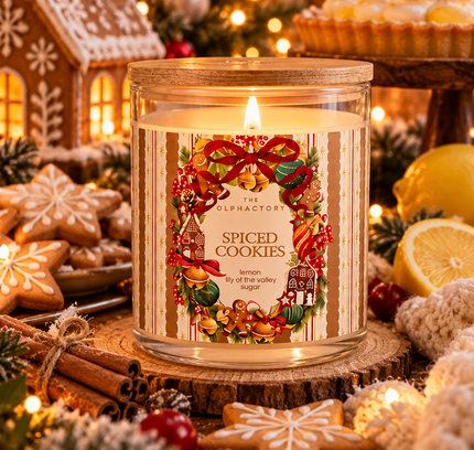 Spiced cookies candle