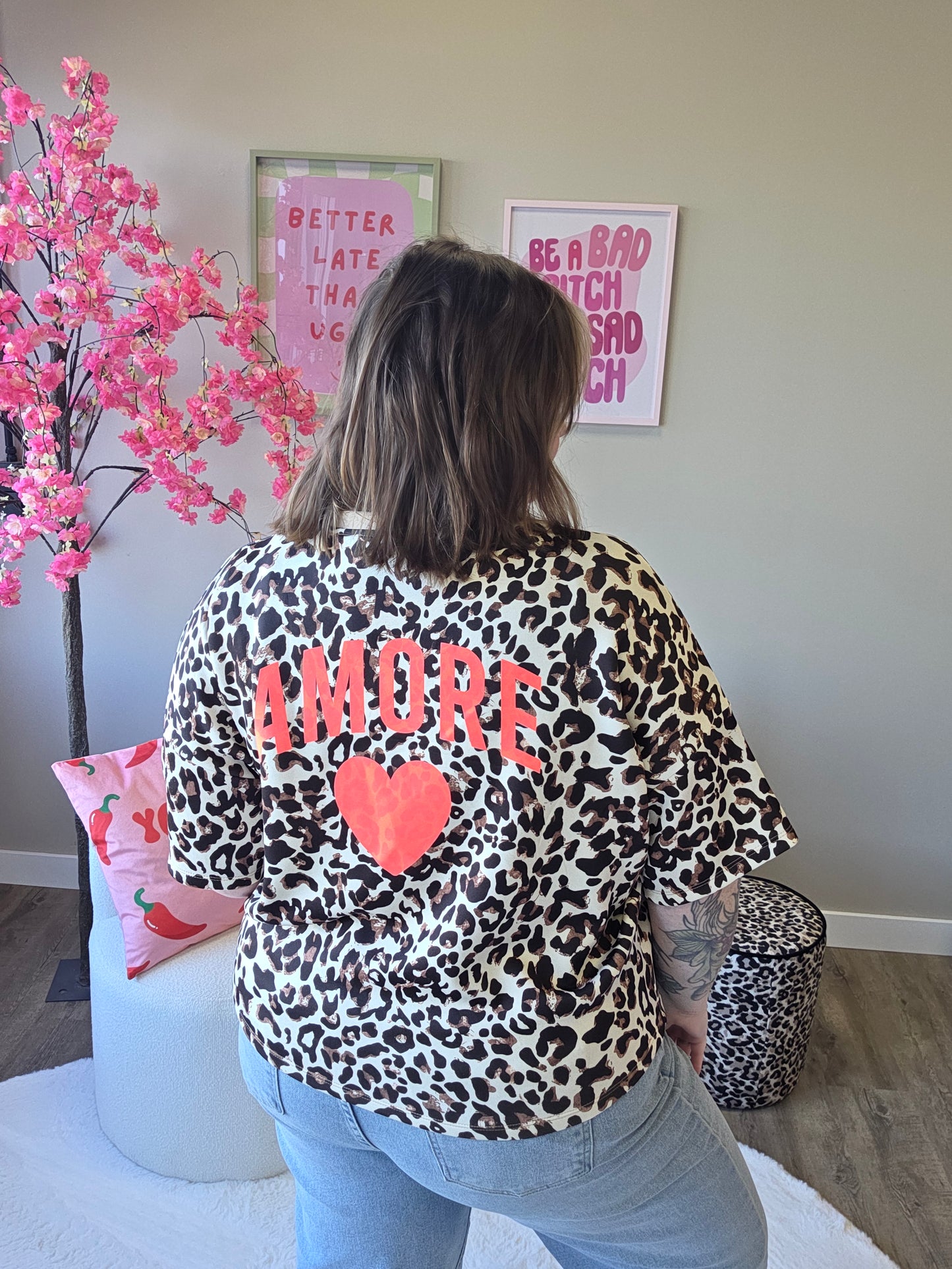 Leopard MOOIJ Tee's (In 3 kleuren)