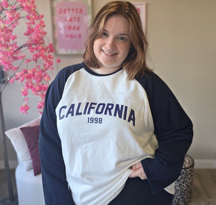 California 1998 longsleeve sweater (In 4 kleuren)