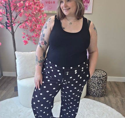 Dot joggers (In 3 kleuren)