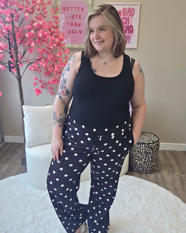 Dot joggers (In 3 kleuren)