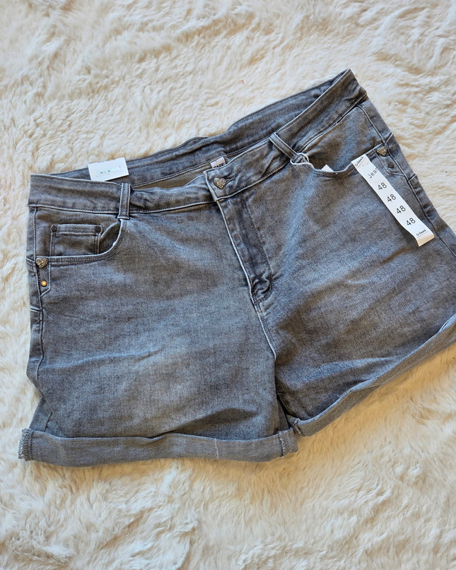 G-smack Grey Shorts | ZN058-2