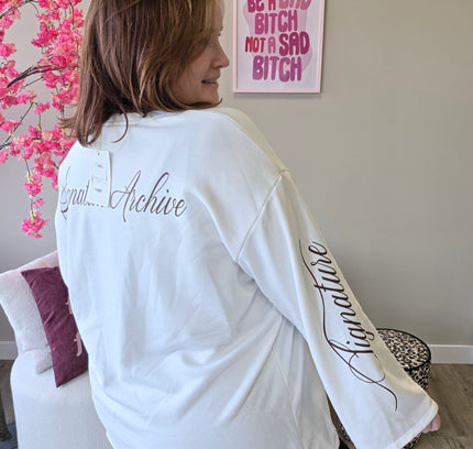 Signiture Longsleeves (In 6 kleuren)