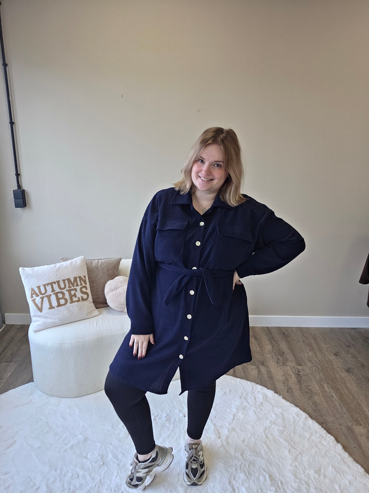 Rib Jurk (In 2 kleuren)