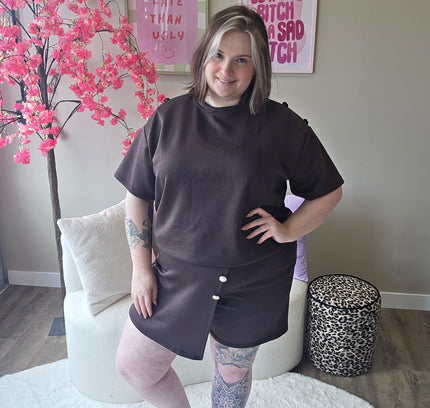Basic Skort Setjes (In 3 kleuren)