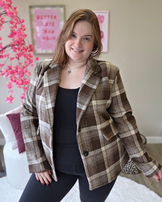 Ruit Blazers (In 3 kleuren)