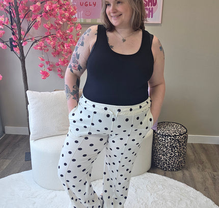 Dot joggers (In 3 kleuren)