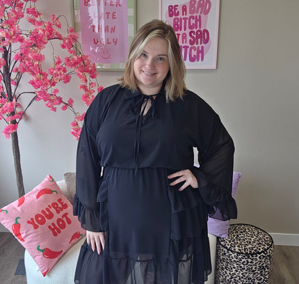 Ruffle Dress (In 3 kleuren)