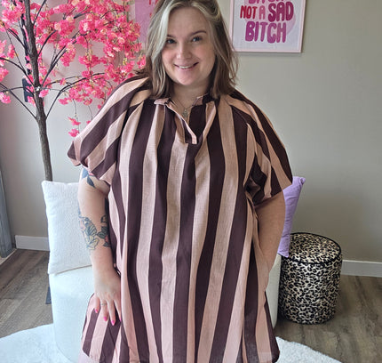 Stripe Pofmouw Jurkjes (in 5 kleuren)