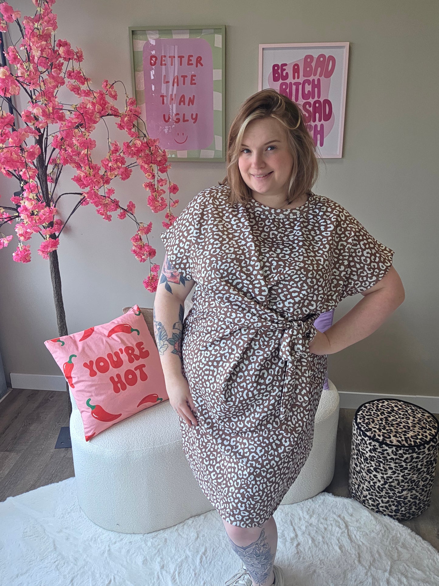 Panter Knoopjurk  (In 5 kleuren)