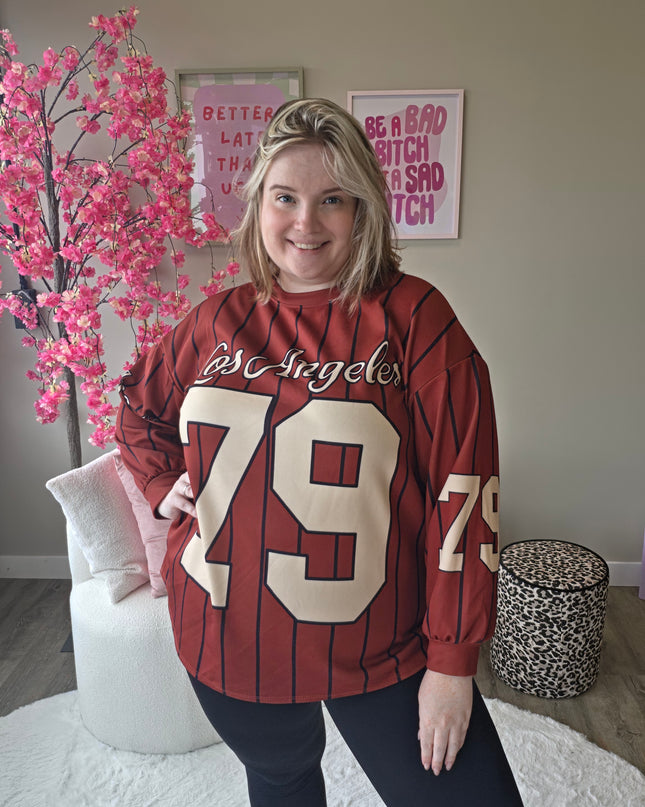 LA Longsleeve Jersey's (In 5 kleuren)