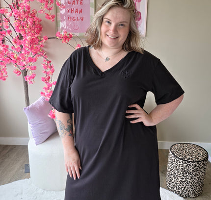 NC Pyjama Jurk Jet Black