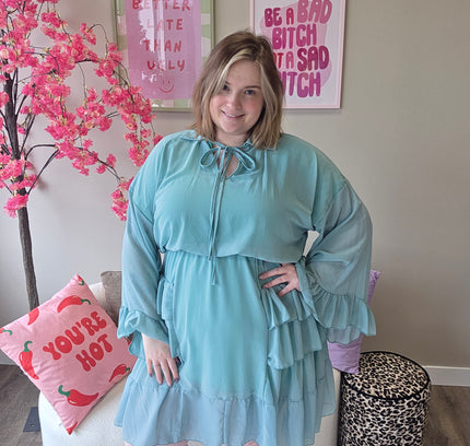 Ruffle Dress (In 3 kleuren)