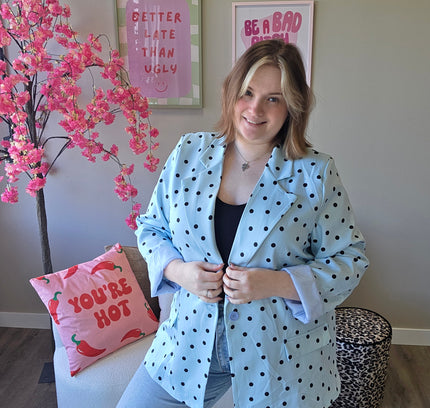 Dot Blazer (In 3 kleuren)