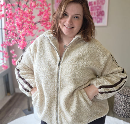 Sporty Teddy Jackets (In 3 kleuren)