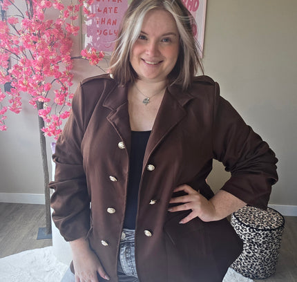 Button Blazer (In 5 kleuren)