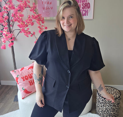 Blazer Met Pofmouw (In 3 kleuren)