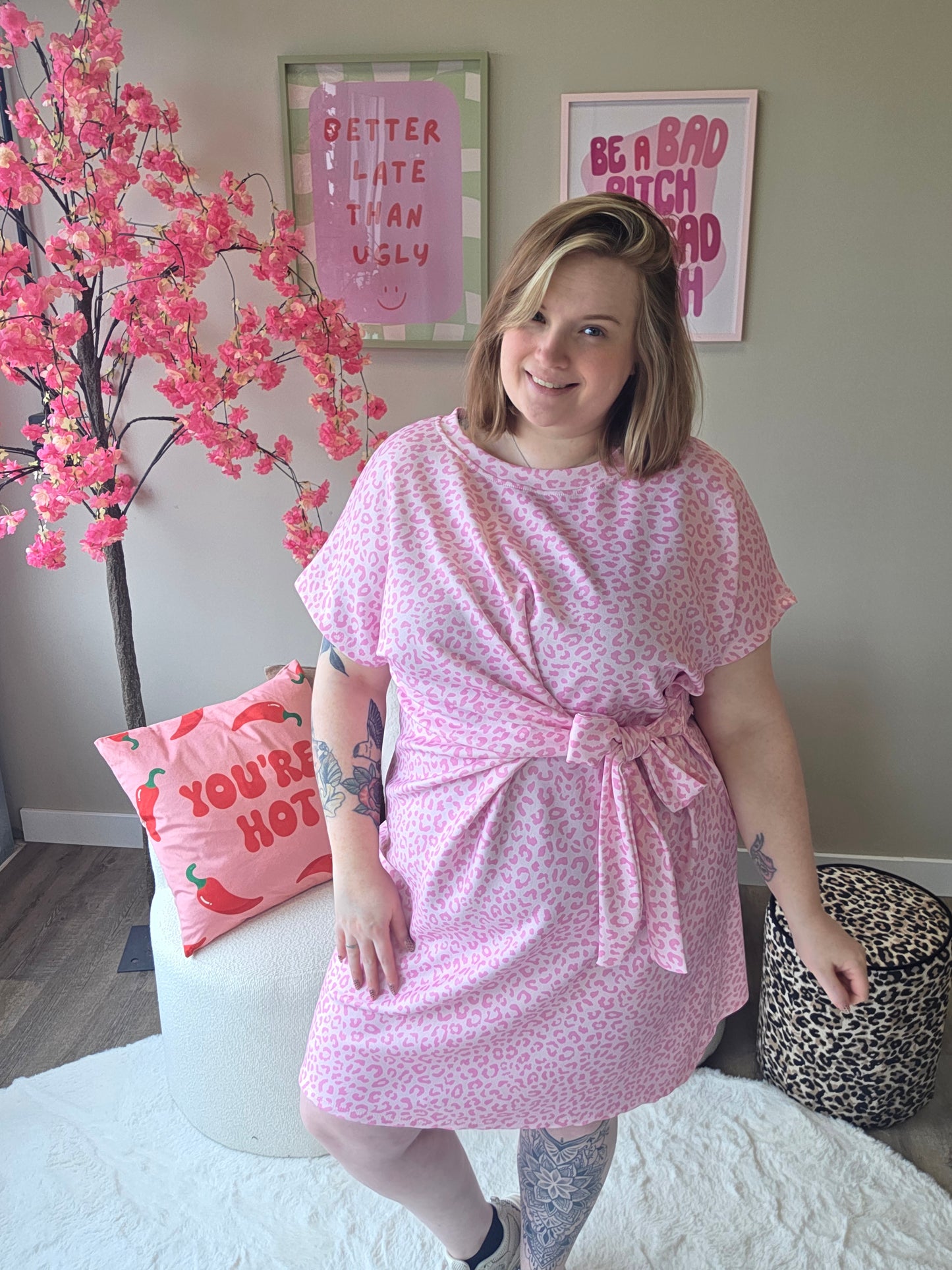 Panter Knoopjurk  (In 5 kleuren)