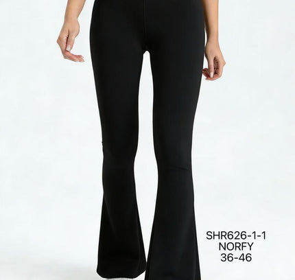 Norfy Sportleggings Schwarz
