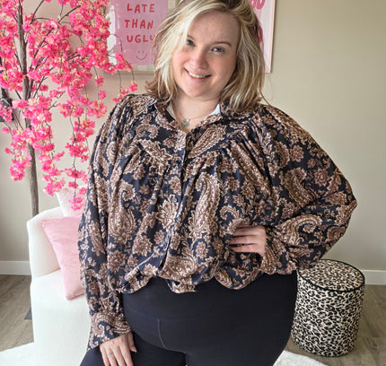 Mindy Paisley Print (In 4 kleuren)