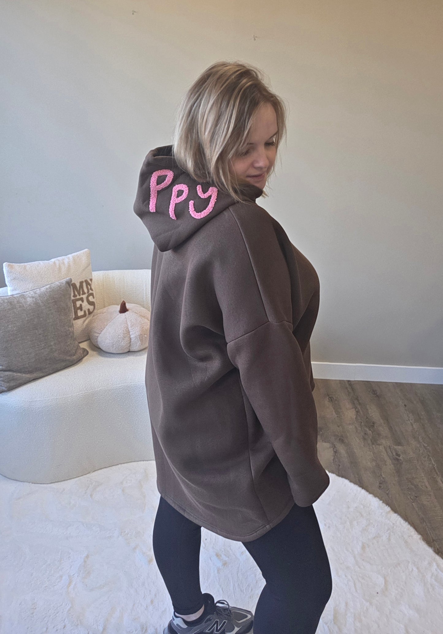 Be Happy Hoodies (In 2 kleuren)