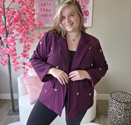 Hartjes Blazer (In 3 kleuren)
